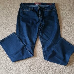 Lucky Brand Women's Straight Leg Jeans - Dark Blue